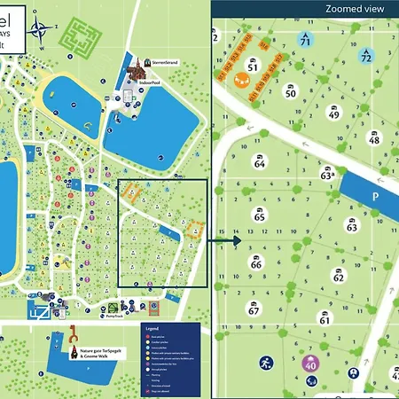 Parque de Campismo Estivo Premium Mobile Homes On Holidaypark Terspegelt Eersel