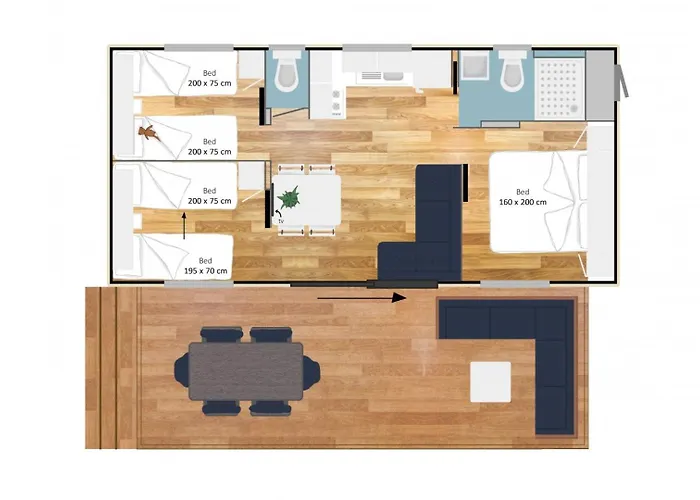 Estivo Premium Mobile Homes On Holidaypark Terspegelt Parque de Campismo Eersel