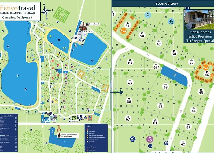 Parque de Campismo Estivo Premium Mobile Homes On Holidaypark Terspegelt Eersel