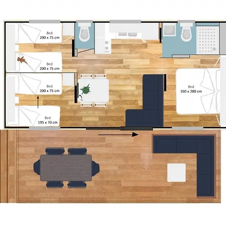 Estivo Premium Mobile Homes On Holidaypark Terspegelt Kemping Eersel